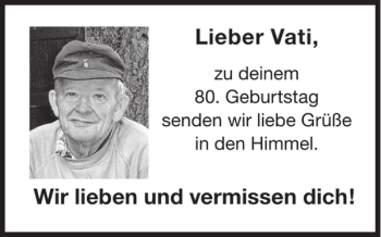Traueranzeige von lieben und von WochenKurier